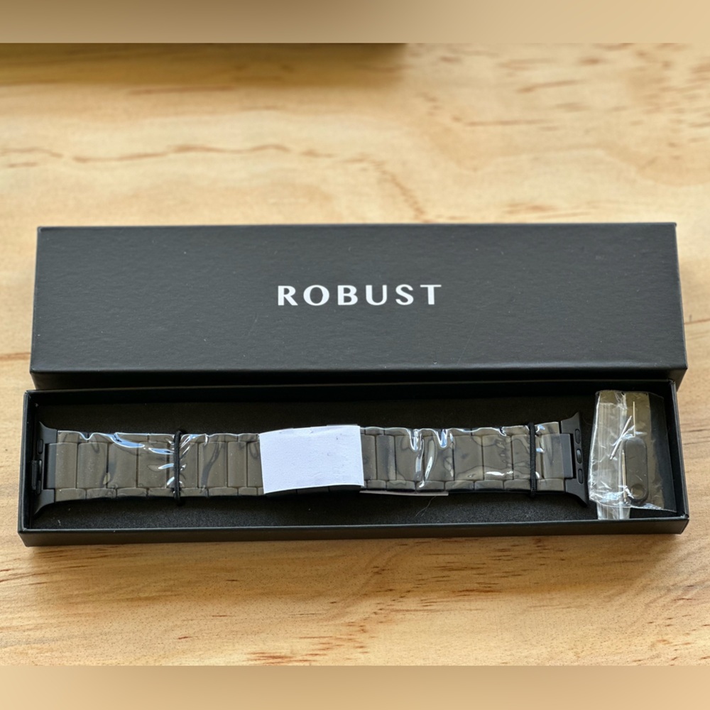 Black Men's Watch Band